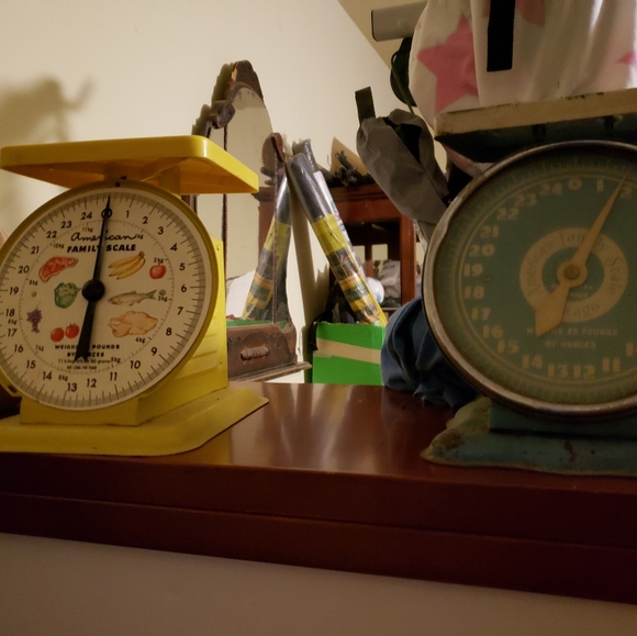 Vintage Sky Blue Kitchen 💙 Scale - Picture 8 of 8